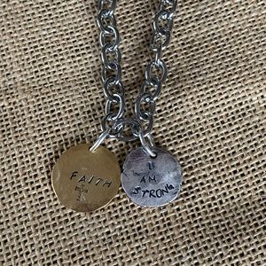 Faith - I am strong bracelet